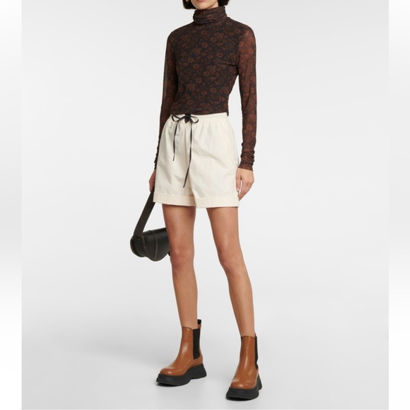 Ganni Creepers Chelsea Tan Ankle Boots in Tiger’s Eye 👁️ 🐅 - Picture 2 of 12